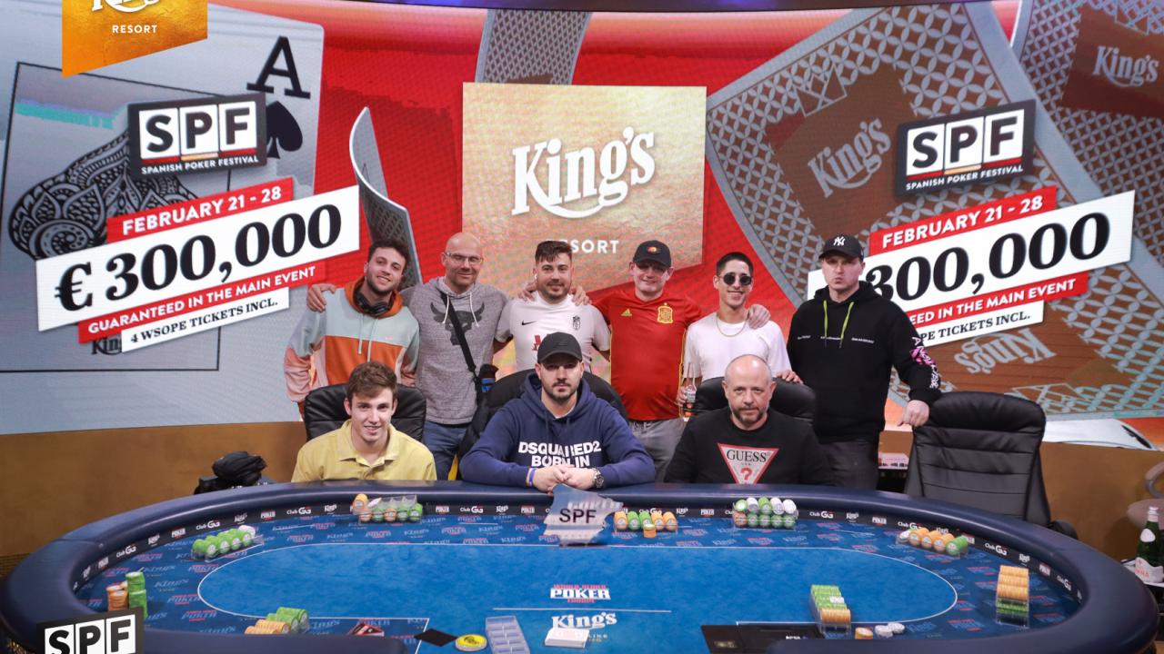 Tenemos mesa final en el SPF High Roller 