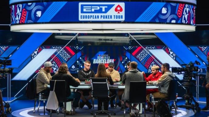 Mesa Final del Main Event EPT Barcelona