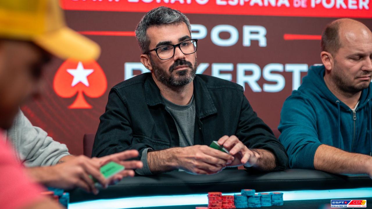 Rafa Vázquez, 8º clasificado del Main Event CEP Sevilla 