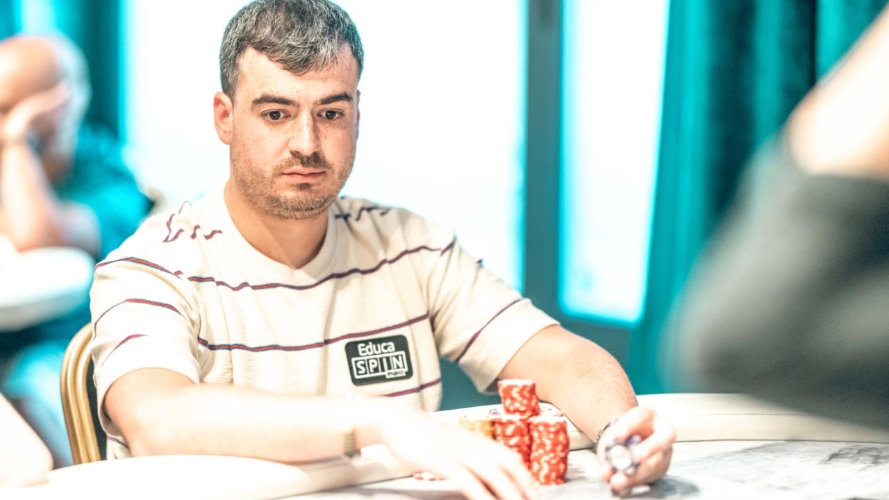 Javier Rodríguez "Javitxu" coge aire nada más comenzar