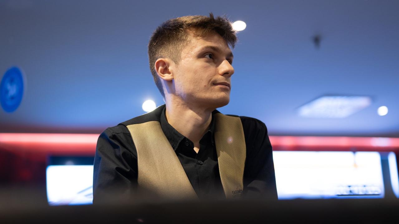 Descanso de la cena en el Main Event Día 1C