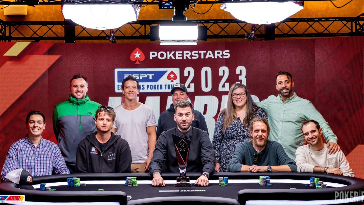 Presentación de la Mesa Final del Estrellas Poker Tour Madrid