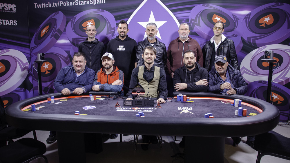 Así partirán los stacks de los jugadores de la mesa final 