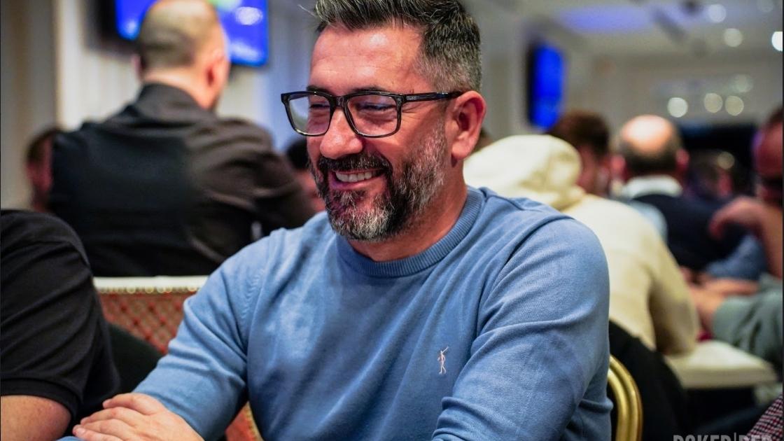 Jaime Sánchez "The Gaditan", intentado superar su stack del Día 1A en el Día 1B