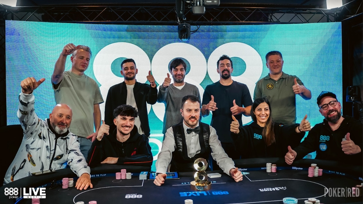 Presentación Mesa Final 888poker LIVE Madrid
