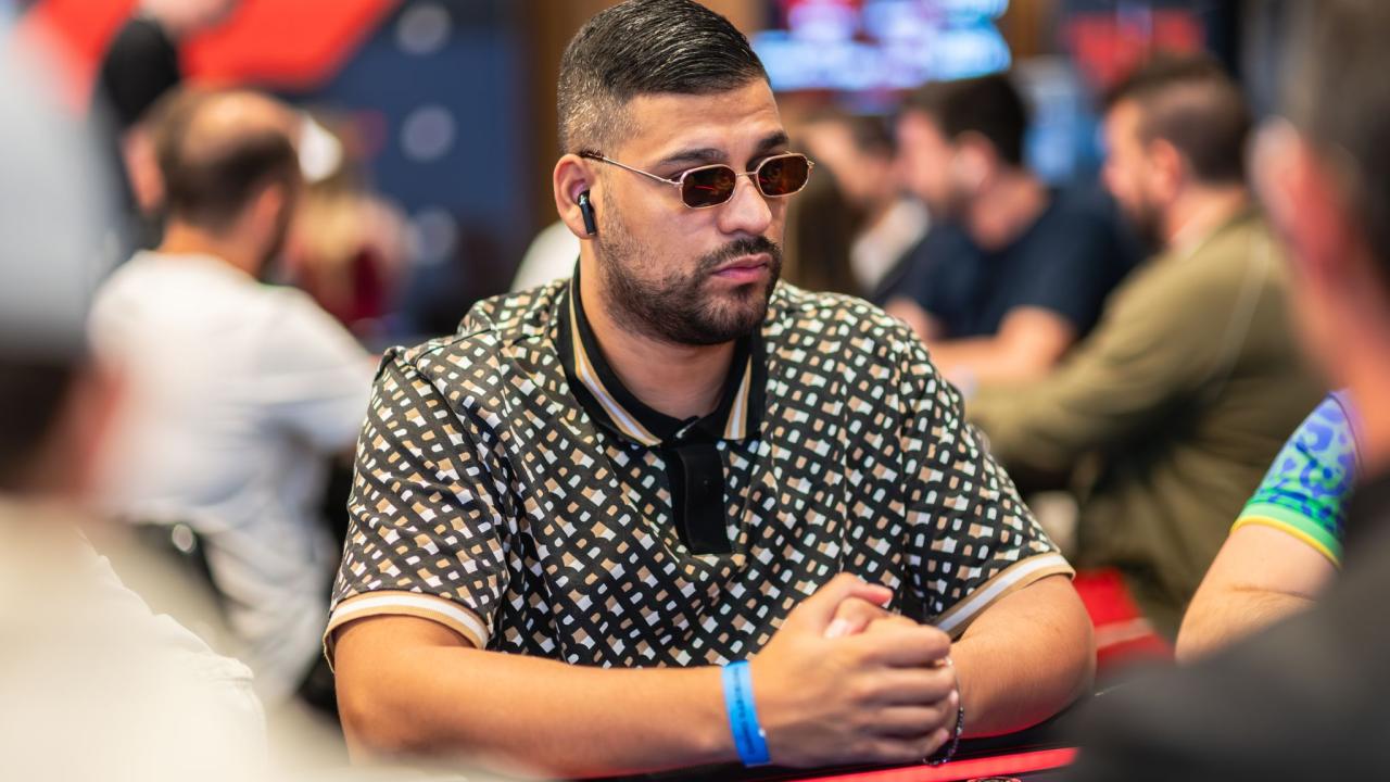 Omar del Pino recupera terreno en el Main Event EPT Barcelona