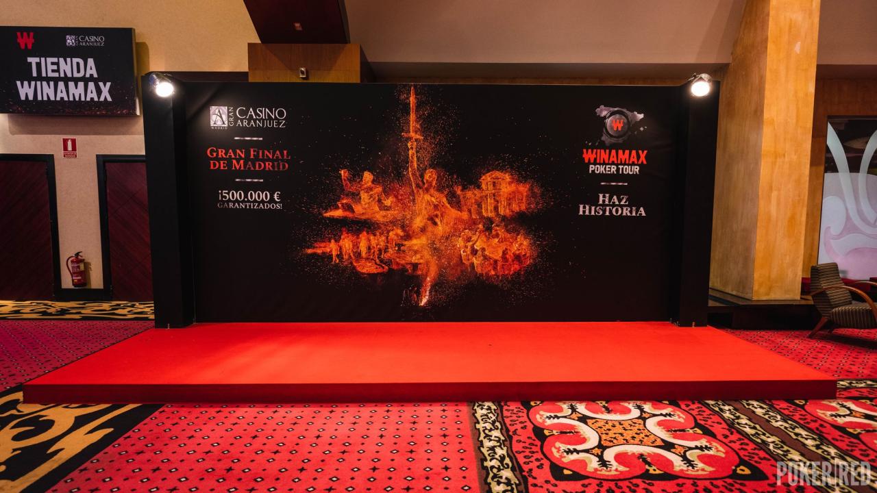 Programa del jueves en el Winamax Poker Tour