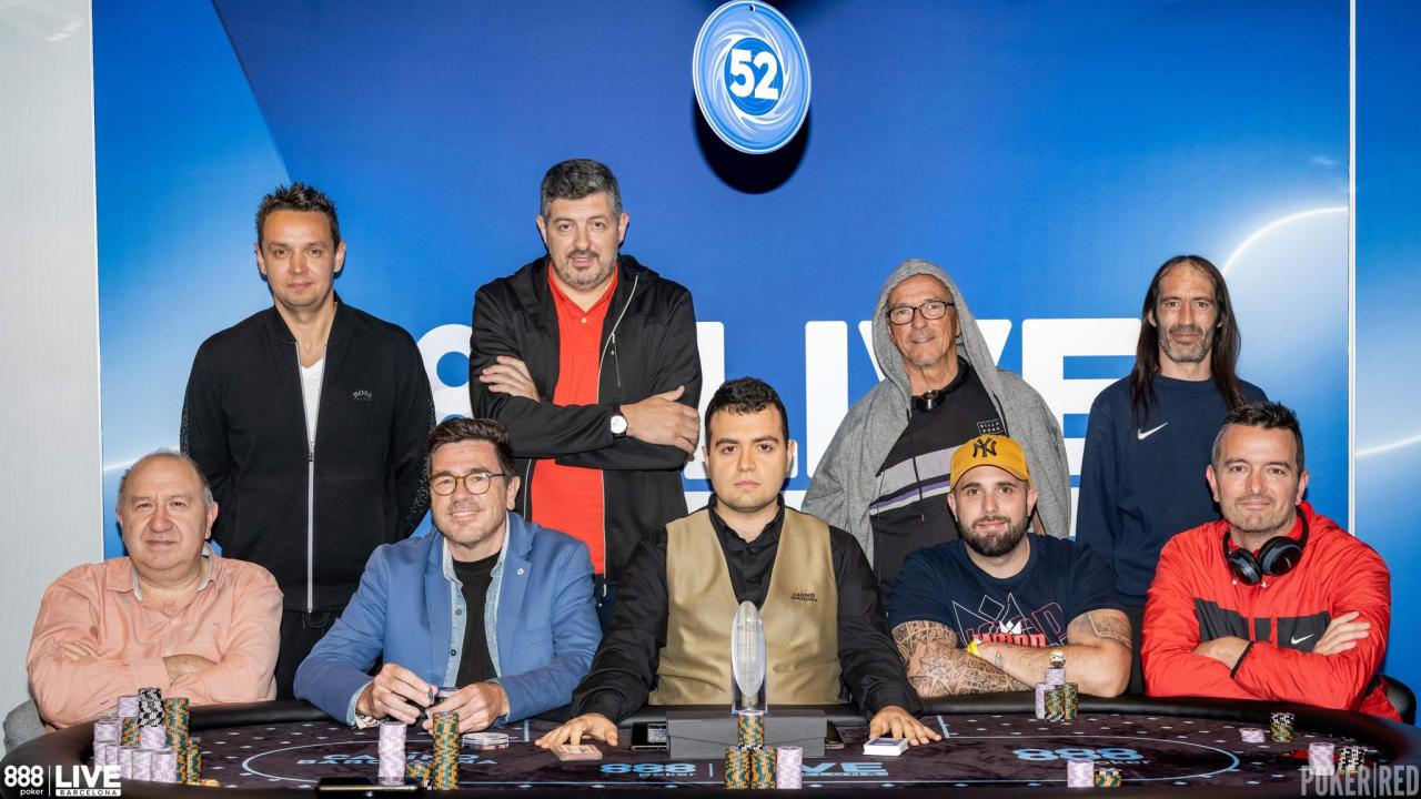 El evento paralelo Pot Limit Omaha alcanza la mesa final
