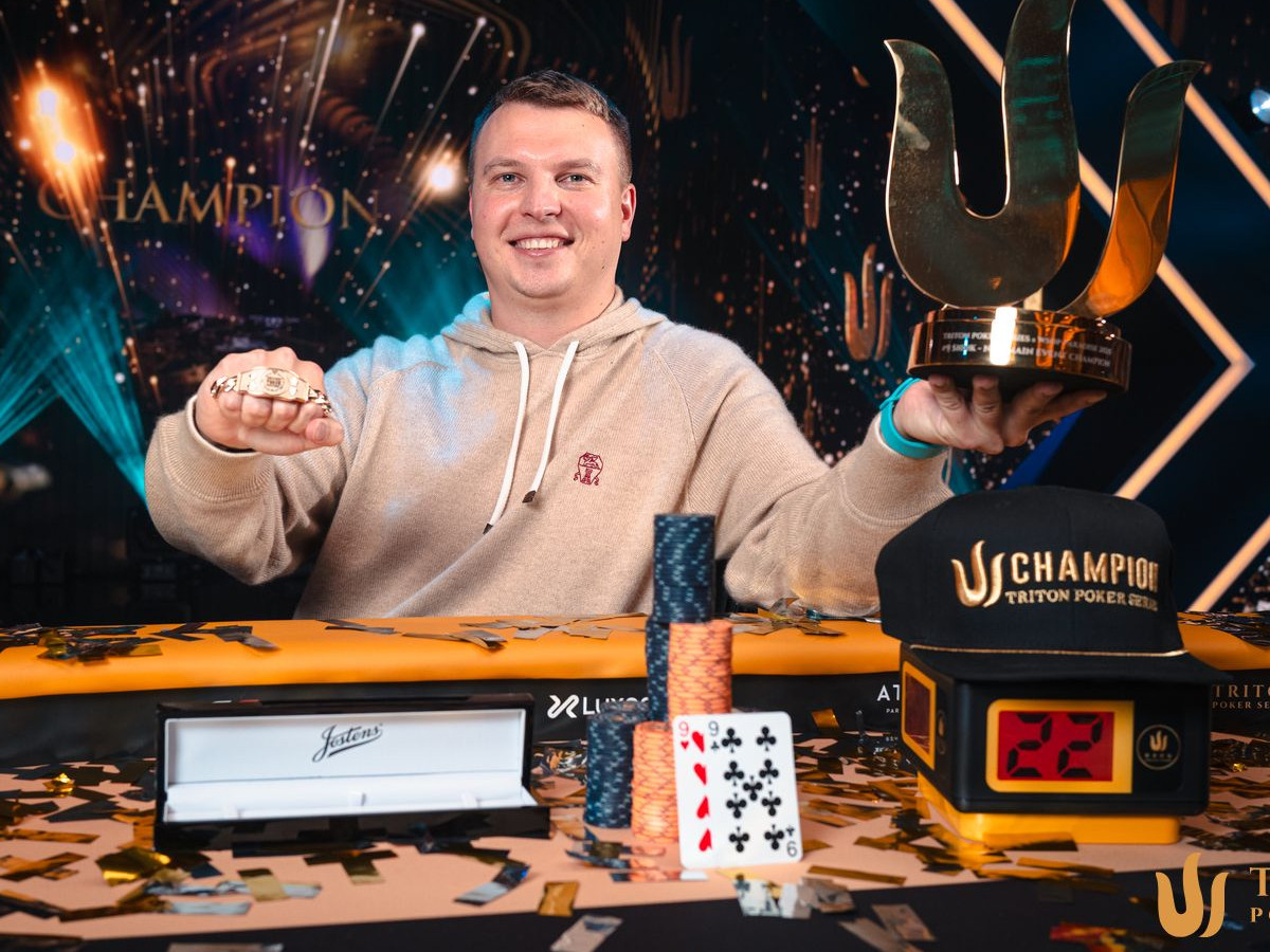 Aleks Ponakovs rompe la maldición: campeón del Main Event de 100.000 $ en la Triton Paradise
