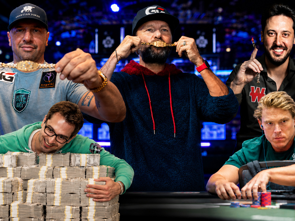 Negreanu manda en el ranking histórico de ganancias WSOP con Adrián Mateos en quinta posición