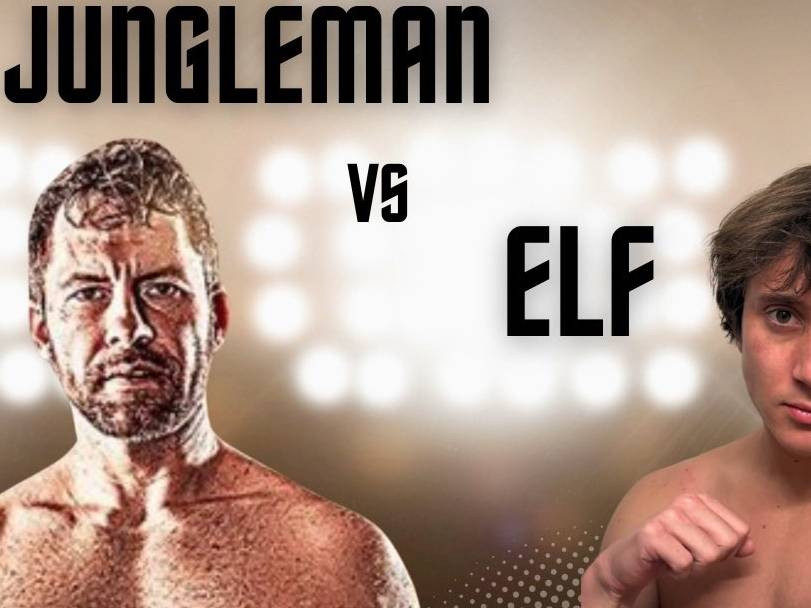 Jungleman sale a boxear en Beverly Hills y acaba a sangre: pelea parada en el asalto 2 y no contest