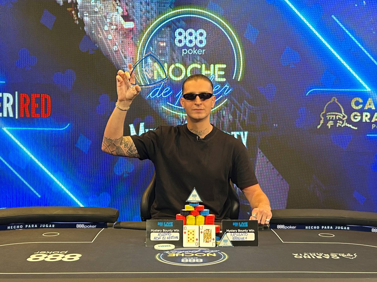 Jonatan Beltrán consigue el último billete para la Gran Final de Noche de Poker