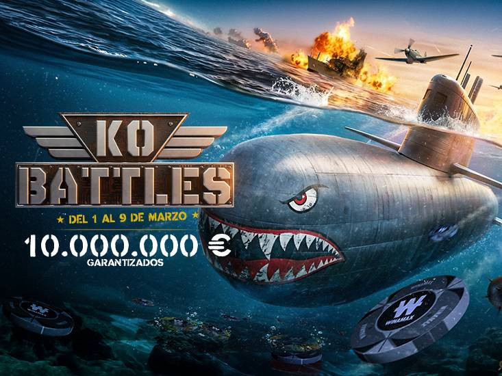 Clasificatorios para torneos en vivo y el inicio de los KO Battles este fin de semana en WInamax