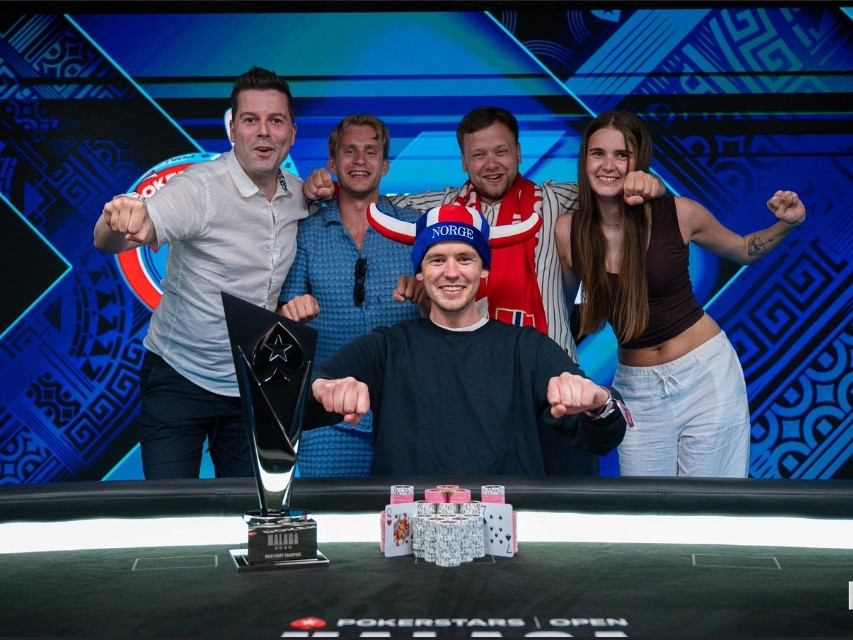 Oskar Bilstad conquista la pica del PokerStars Open Málaga; Josep Valls firma un festival inolvidable
