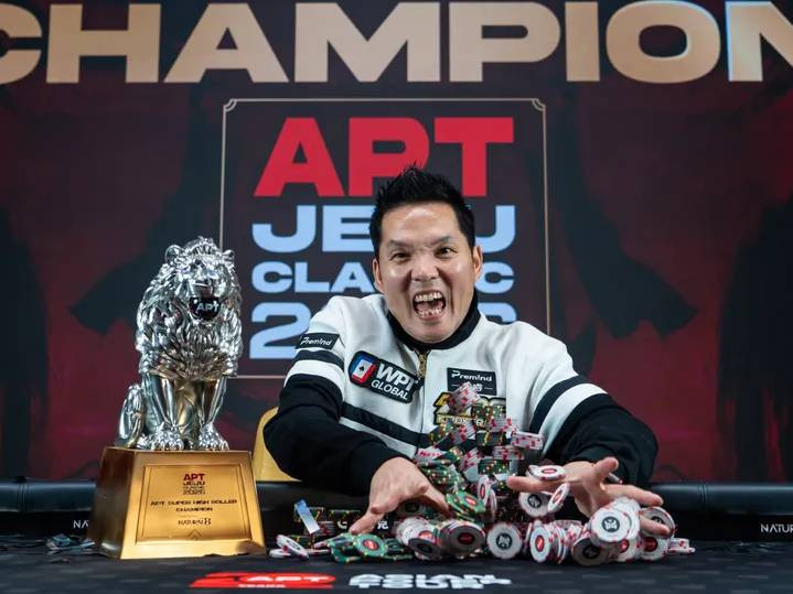 Tony 'Ren' Lin está en modo apisonadora: otros dos títulos en el APT Jeju Classic